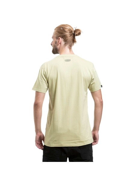 Meatfly Tricou bărbătesc Meatfly Fitti Olive Light