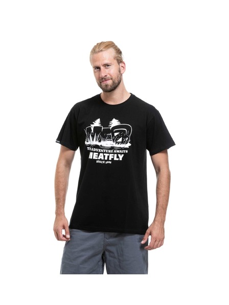 Meatfly Tricou bărbătesc Meatfly Adventure Black