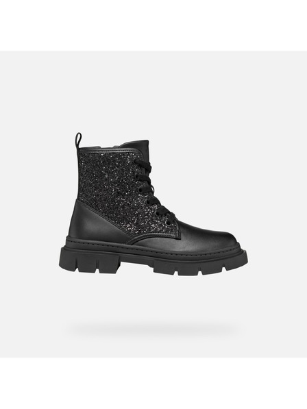 Geox Cizme negre pentru fete Geox Karsyn