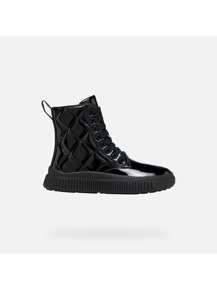 Geox Cizme negre pentru fete Geox Laquinny