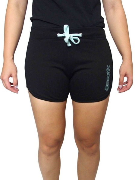 Meatfly Pantaloni scurți de trening femei Meatfly Nea Negru / Mentă