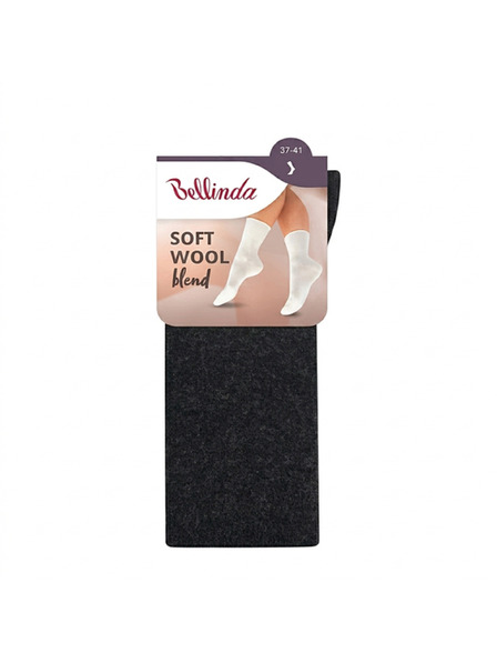 Bellinda SOFT WOOL SOCKS - Șosete din lână pentru femei - gri melanj