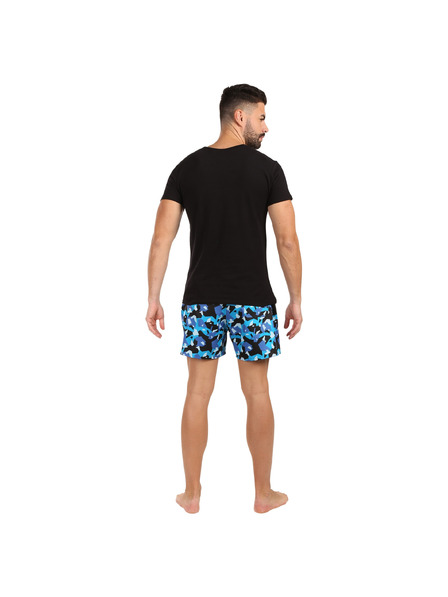 Styx Pijama pentru bărbați Styx camo pătrat